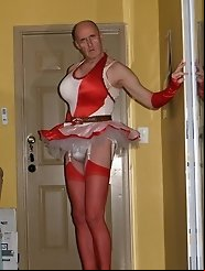 Nurses outfit and tutu on 20140115