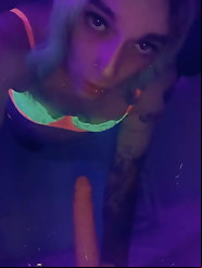 Real tranny prostitute loves to take the cock in mouth
