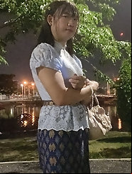 Chubby streetwalkers get her bum banged